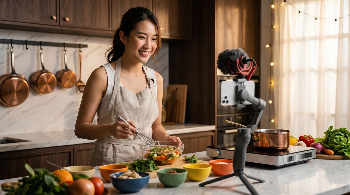 抖荫短视频美食视频